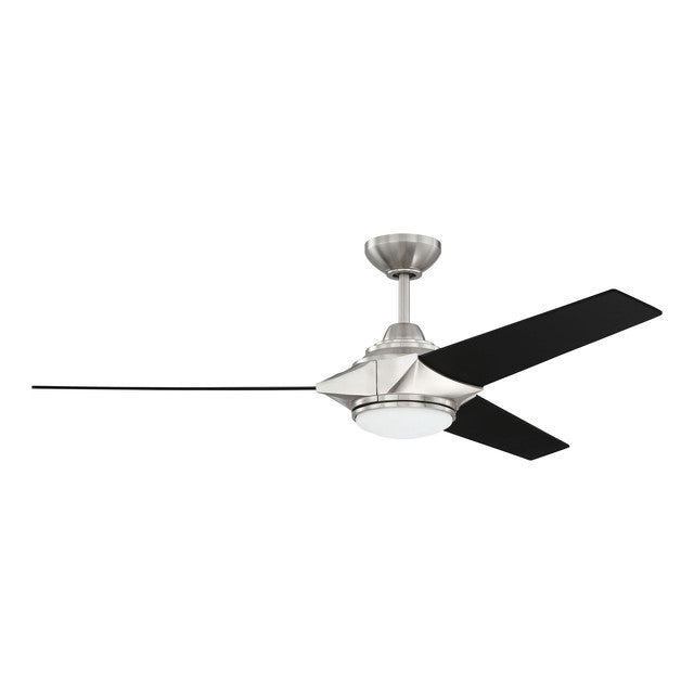 ECH54BNK3 - Echelon 54" 3 Blade Ceiling Fan with Light Kit - Remote & Wall Control - Brushed Polishe