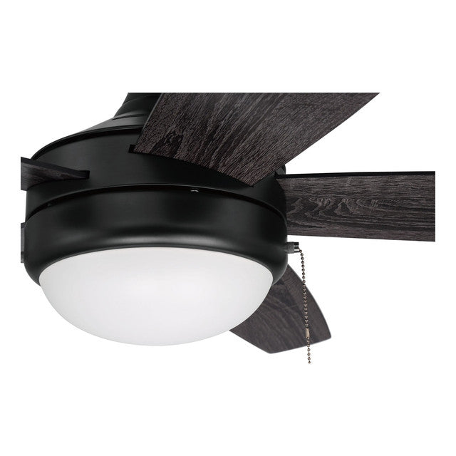 EPHA52FB5 - Phaze 52" 5 Blade Ceiling Fan with Light Kit - Pull Chain - Flat Black