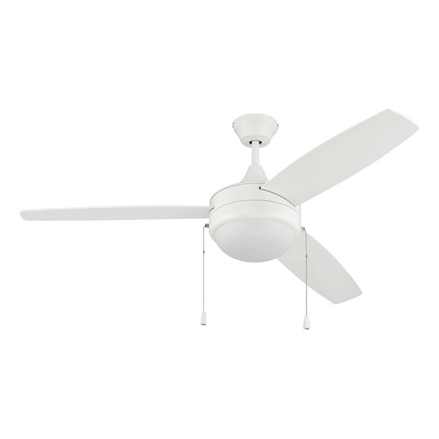 EPHA52W3 - Phaze 52" 3 Blade Ceiling Fan with Light Kit - Pull Chain - White
