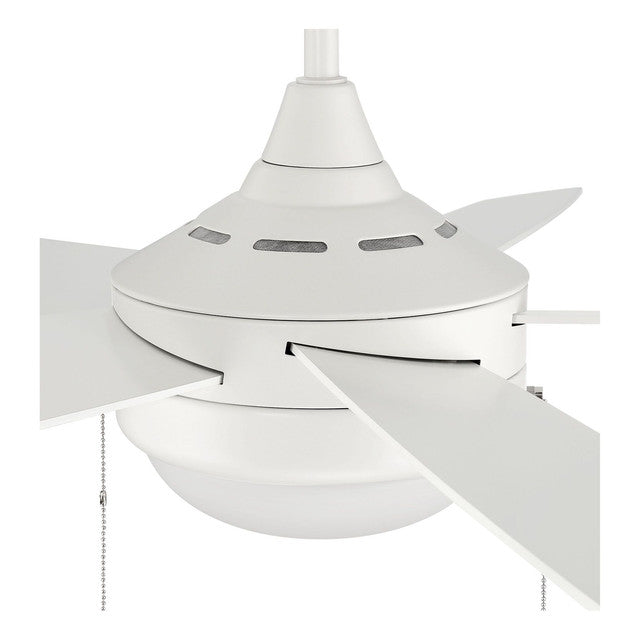 EPHA52W5 - Phaze 52" 5 Blade Ceiling Fan with Light Kit - Pull Chain - White