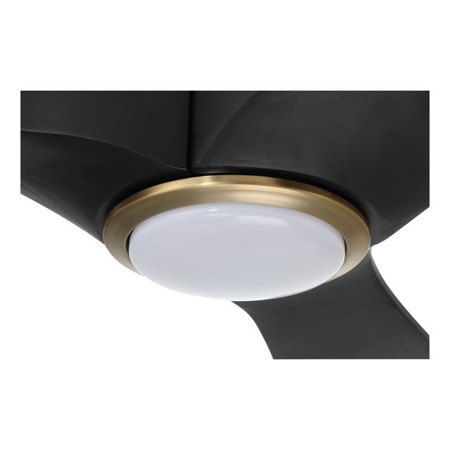 EVY60FBSB3 - Envy 60" 3 Blade Indoor / Outdoor Ceiling Fan with Light Kit - Wi-Fi Remote Control - F