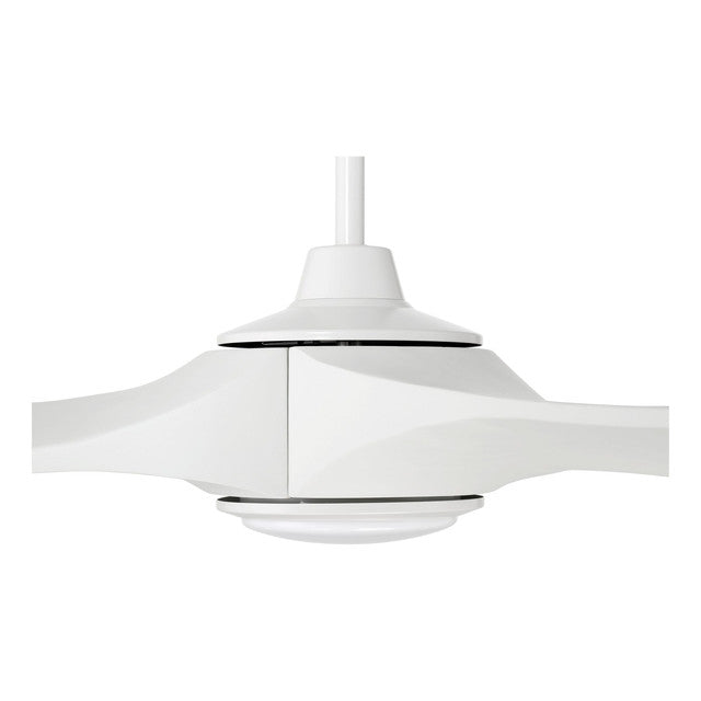 EVY60W3 - Envy 60" 3 Blade Indoor / Outdoor Ceiling Fan with Light Kit - Wi-Fi Remote Control - Whit
