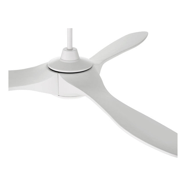 EVY60W3 - Envy 60" 3 Blade Indoor / Outdoor Ceiling Fan with Light Kit - Wi-Fi Remote Control - Whit