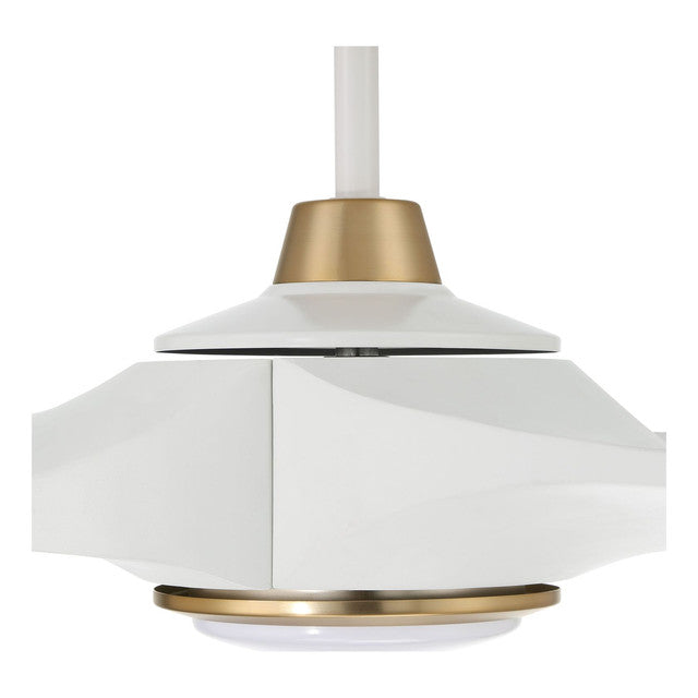 EVY60WSB3 - Envy 60" 3 Blade Indoor / Outdoor Ceiling Fan with Light Kit - Wi-Fi Remote Control - Wh