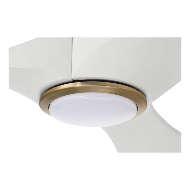 EVY60WSB3 - Envy 60" 3 Blade Indoor / Outdoor Ceiling Fan with Light Kit - Wi-Fi Remote Control - Wh