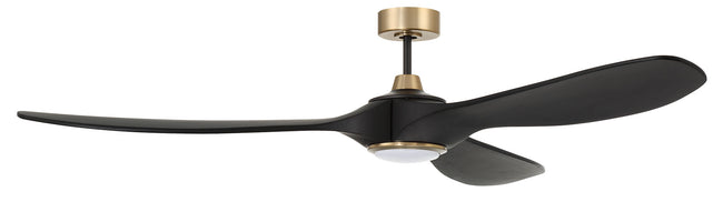 EVY84FBSB3 - Envy 84" 3 Blade Indoor / Outdoor Ceiling Fan with Light Kit - Wi-Fi Remote Control - F