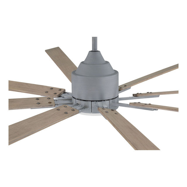 FLE100AGV8 - Fleming 100" 8 Blade Indoor / Outdoor Ceiling Fan with Light Kit - Remote & Wall Contro