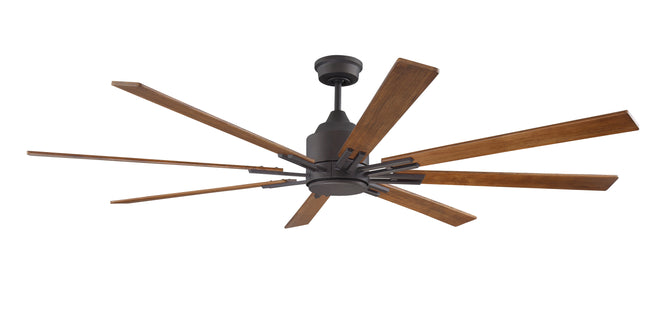FLE70ESP8 - Fleming 70" 8 Blade Indoor / Outdoor Ceiling Fan with Light Kit - Remote & Wall Control