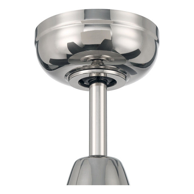 GBN52PLN5 - Gibson 52" 5 Blade Ceiling Fan with Light Kit - Wi-Fi Remote Control - Polished Nickel