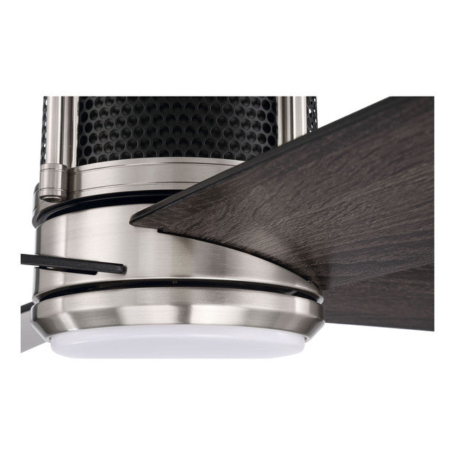 GRG56BNKFB4 - Gregory 56" 4 Blade Ceiling Fan with Light Kit - Wi-Fi Remote Control - Brushed Polish