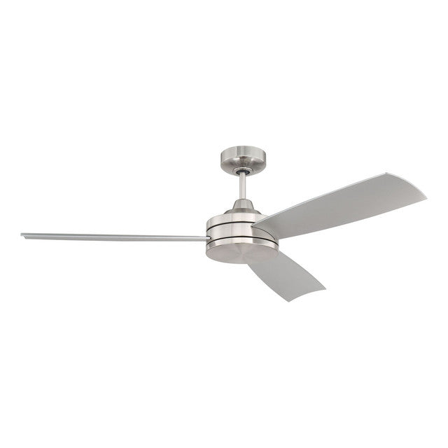 INS54BNK3 - Inspo 54" 3 Blade Ceiling Fan - Wall Control - Brushed Polished Nickel