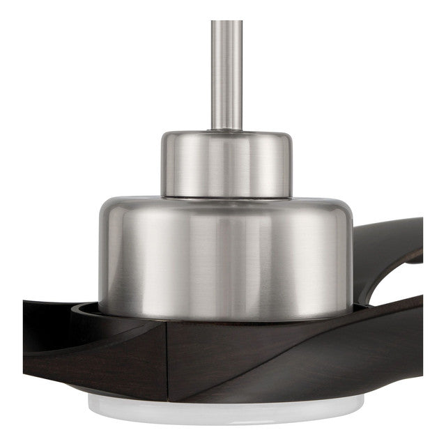 MES60BNK3 - Mesmerize 60" 3 Blade Ceiling Fan with Light Kit - Wi-Fi Remote Control - Brushed Polish