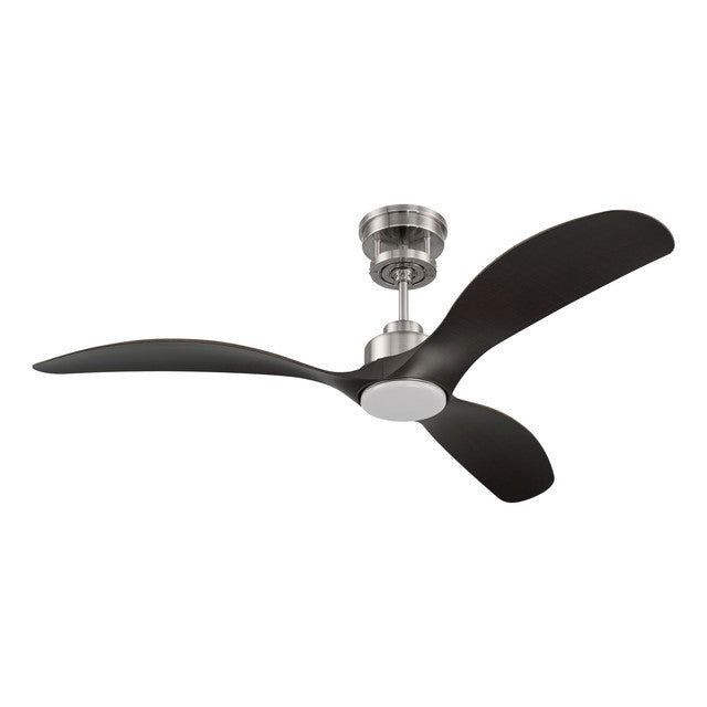 MES60BNK3 - Mesmerize 60" 3 Blade Ceiling Fan with Light Kit - Wi-Fi Remote Control - Brushed Polish