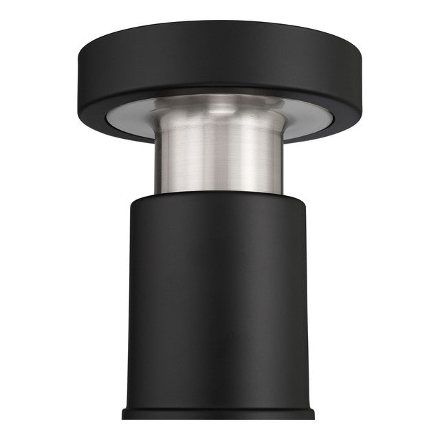 MNG52FBBNK3 - Manning 52" 3 Blade Ceiling Fan with Light Kit - Remote Control - Flat Black / Brushed