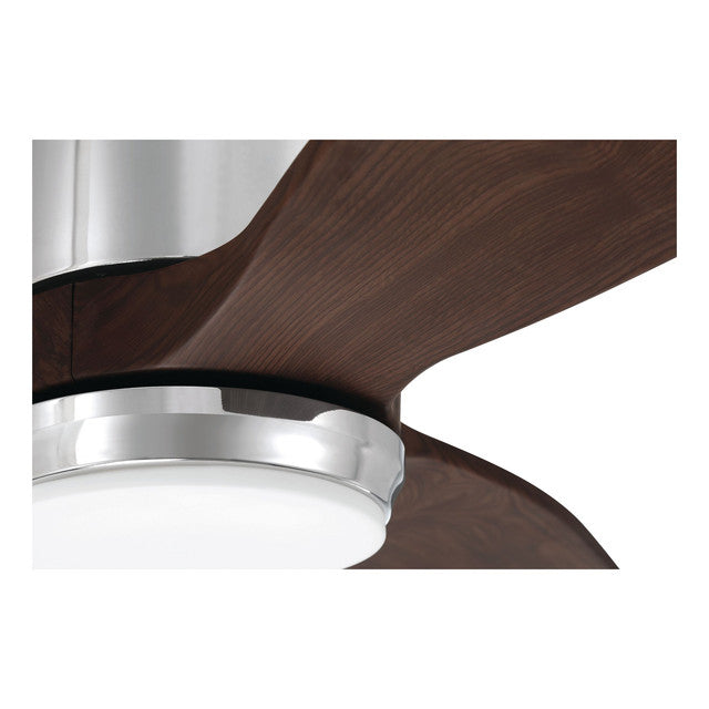 MOB60CH3 - Mobi 60" 3 Blade Ceiling Fan with Light Kit - Remote & Wall Control - Chrome