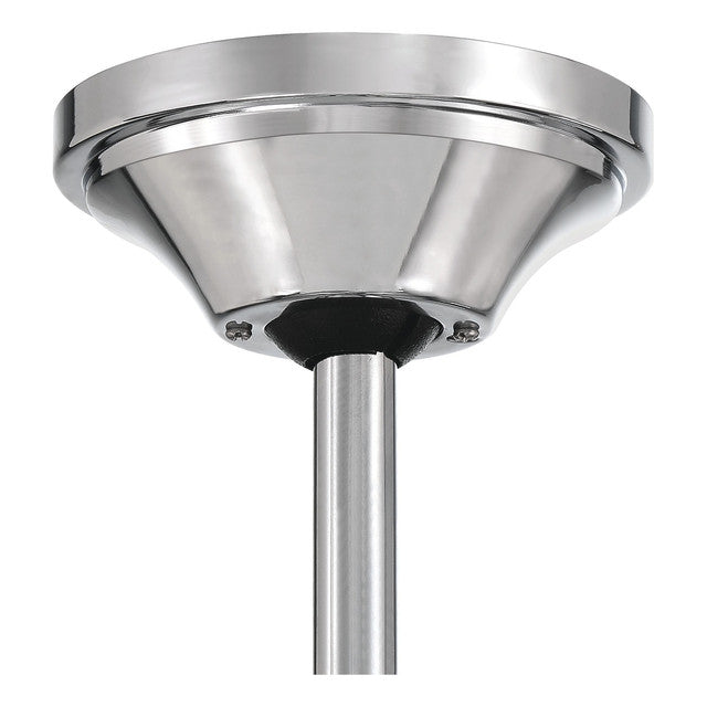 MOB60CH3 - Mobi 60" 3 Blade Ceiling Fan with Light Kit - Remote & Wall Control - Chrome