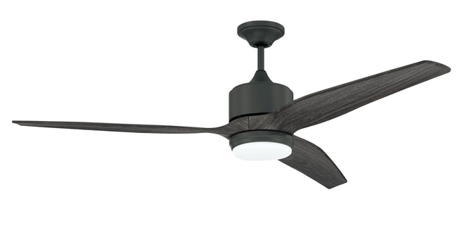 MOB60AGV3 - Mobi 60" 3 Blade Indoor / Outdoor Ceiling Fan with Light Kit - Remote & Wall Control - A