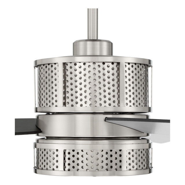 MRN52BNK3 - Morrison 52" 3 Blade Ceiling Fan with Light Kit - Remote/WiFi - Brushed Polished Nickel