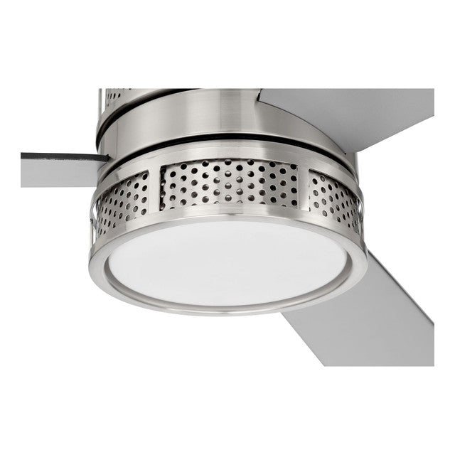 MRN52BNK3 - Morrison 52" 3 Blade Ceiling Fan with Light Kit - Remote/WiFi - Brushed Polished Nickel