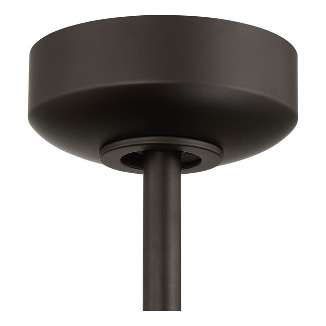 NIC56FBLW5 - Nicolas 56" 5 Blade Ceiling Fan with Light Kit - Remote & Wall Control - Flat Black / L