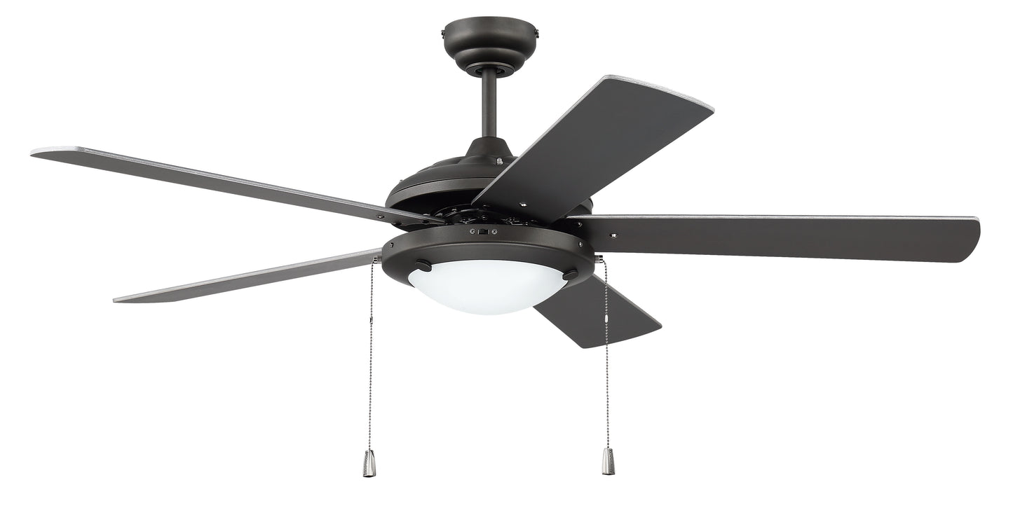 NIK52ESP5 - Nikia 52" 5 Blade Indoor / Outdoor Ceiling Fan with Light Kit - Pull Chain - Espresso