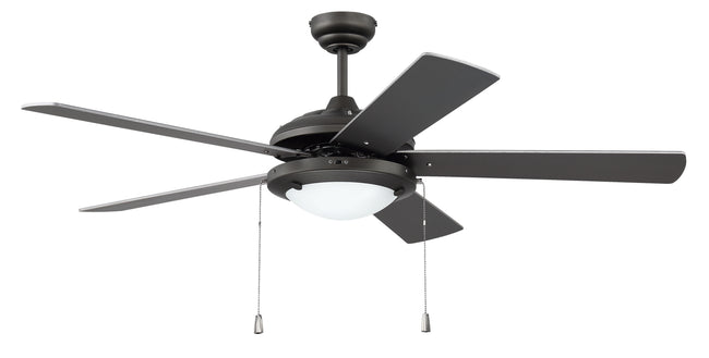 NIK52ESP5 - Nikia 52" 5 Blade Indoor / Outdoor Ceiling Fan with Light Kit - Pull Chain - Espresso