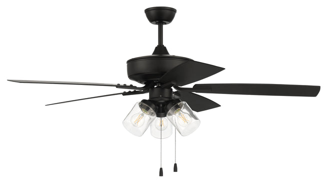 OP104FB5 - Outdoor Pro Plus 104 52" 5 Blade Indoor / Outdoor Ceiling Fan with Light Kit - Pull Chain