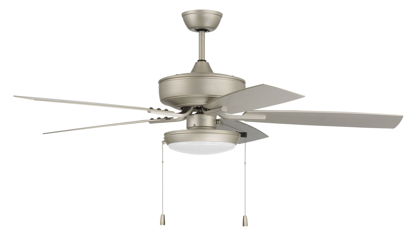 OP119PN5 - Outdoor Pro Plus 119 52" 5 Blade Indoor / Outdoor Ceiling Fan with Light Kit - Pull Chain