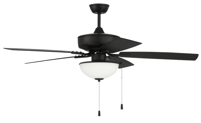 OP211FB5 - Outdoor Pro Plus 211 52" 5 Blade Indoor / Outdoor Ceiling Fan with Light Kit - Pull Chain