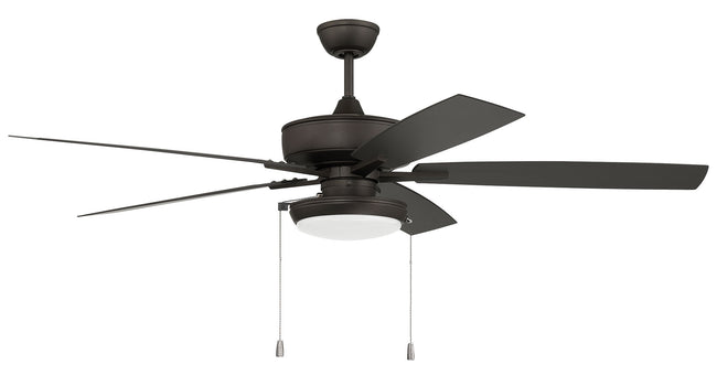 OS119ESP5 - Outdoor Super Pro 119 60" 5 Blade Indoor / Outdoor Ceiling Fan with Light Kit - Pull Cha