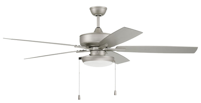 OS119PN5 - Outdoor Super Pro 119 60" 5 Blade Indoor / Outdoor Ceiling Fan with Light Kit - Pull Chai