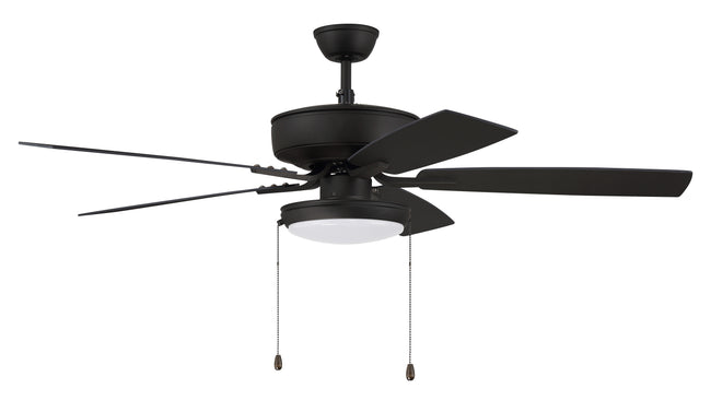 P119ESP5-52ESPWLN - Pro Plus 119 52" 5 Blade Ceiling Fan with Light Kit - Pull Chain - Espresso