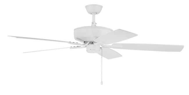 P52W5-52WWOK - Pro Plus 52" 5 Blade Ceiling Fan - Pull Chain - White