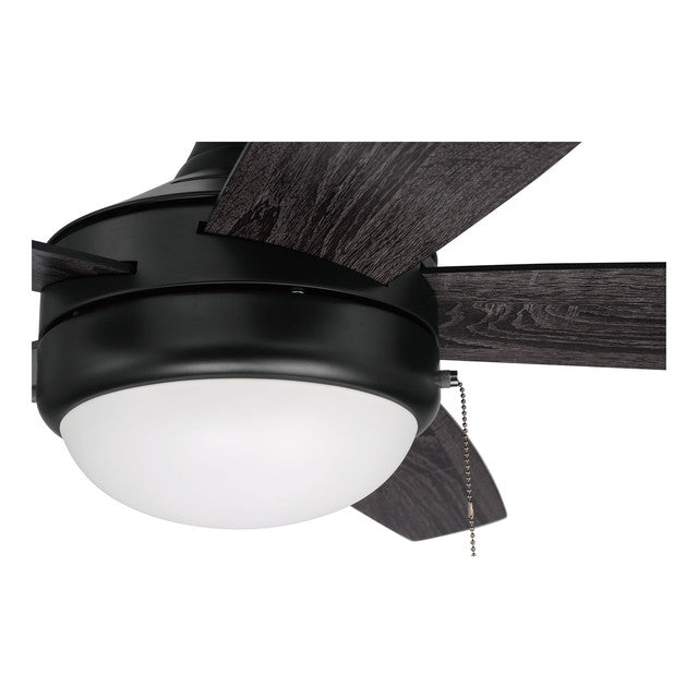 PHA52FB5 - Phaze 52" 5 Blade Ceiling Fan with Light Kit - Flat Black