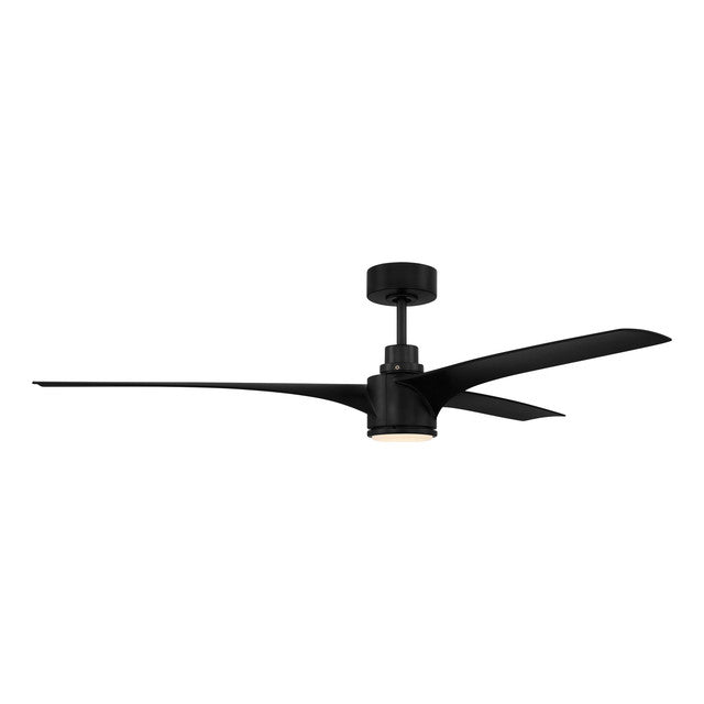 PHB60FB3 - Phoebe 60" 3 Blade Indoor / Outdoor Ceiling Fan with Light Kit - Wi-Fi Remote Control - F