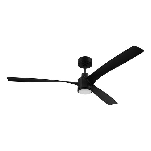 PHB60FB3 - Phoebe 60" 3 Blade Indoor / Outdoor Ceiling Fan with Light Kit - Wi-Fi Remote Control - F