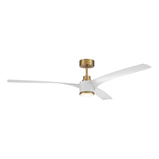 PHB60SB3 - Phoebe 60" 3 Blade Indoor / Outdoor Ceiling Fan with Light Kit - Wi-Fi Remote Control - S