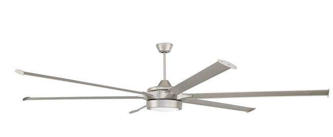 PRT102PN6 - Prost 102" 6 Blade Indoor / Outdoor Ceiling Fan with Light Kit - Remote/WiFi - Painted N