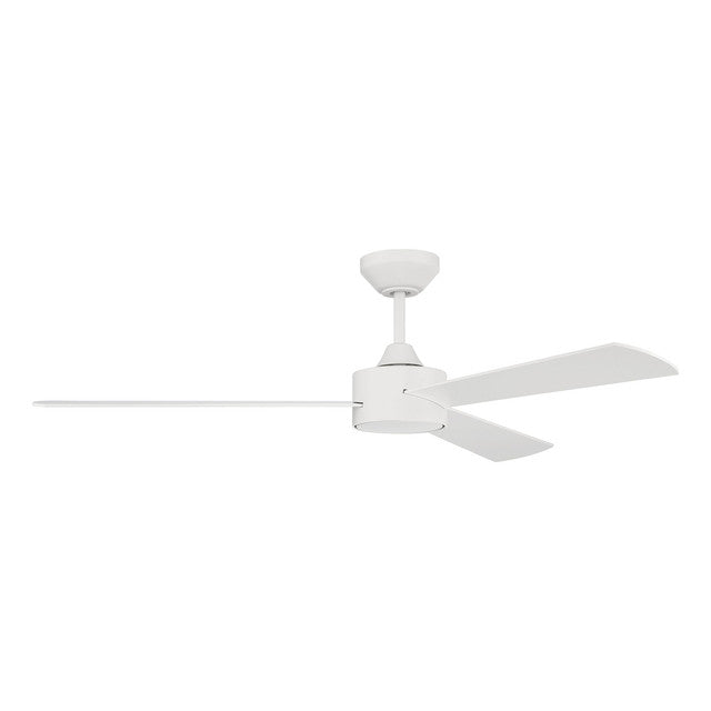 PRV52MWW3 - Provision 52" 3 Blade Ceiling Fan - Wi-Fi Remote Control - Matte White