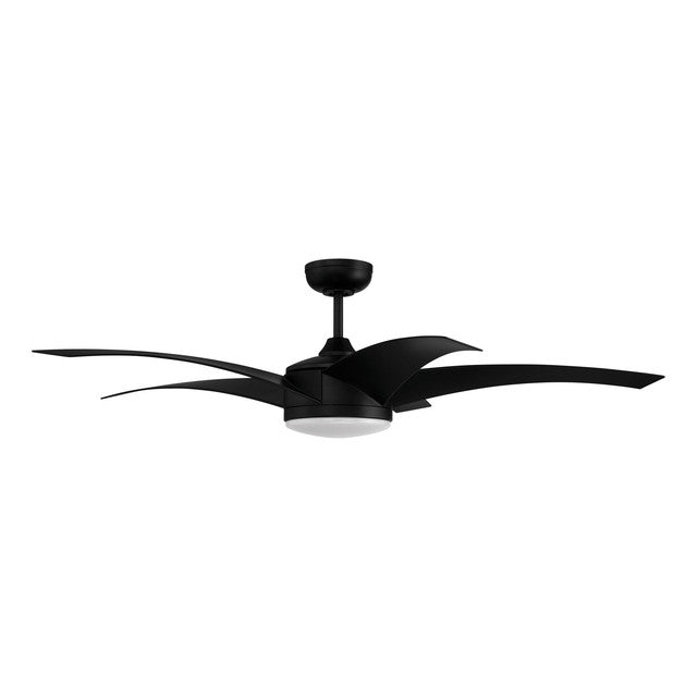 PUR54FB5 - Pursuit 54" 5 Blade Indoor / Outdoor Ceiling Fan with Light Kit - Wi-Fi Remote Control -