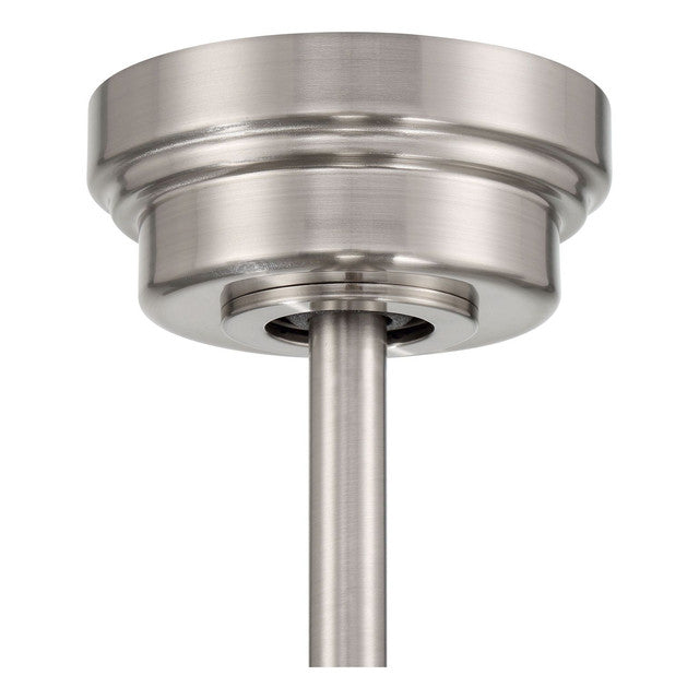 RIC60BNK4 - Ricasso 60" 4 Blade Ceiling Fan with Light Kit - Remote & Wall Control - Brushed Polishe