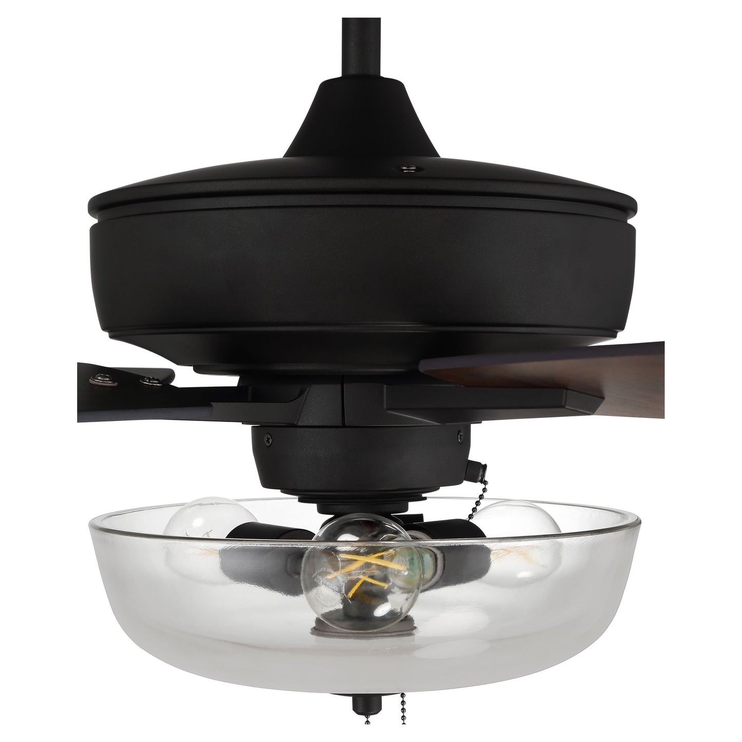 S101ESP5-60ESPWLN - Super Pro 101 60" 5 Blade Ceiling Fan with Light Kit - Pull Chain - Espresso