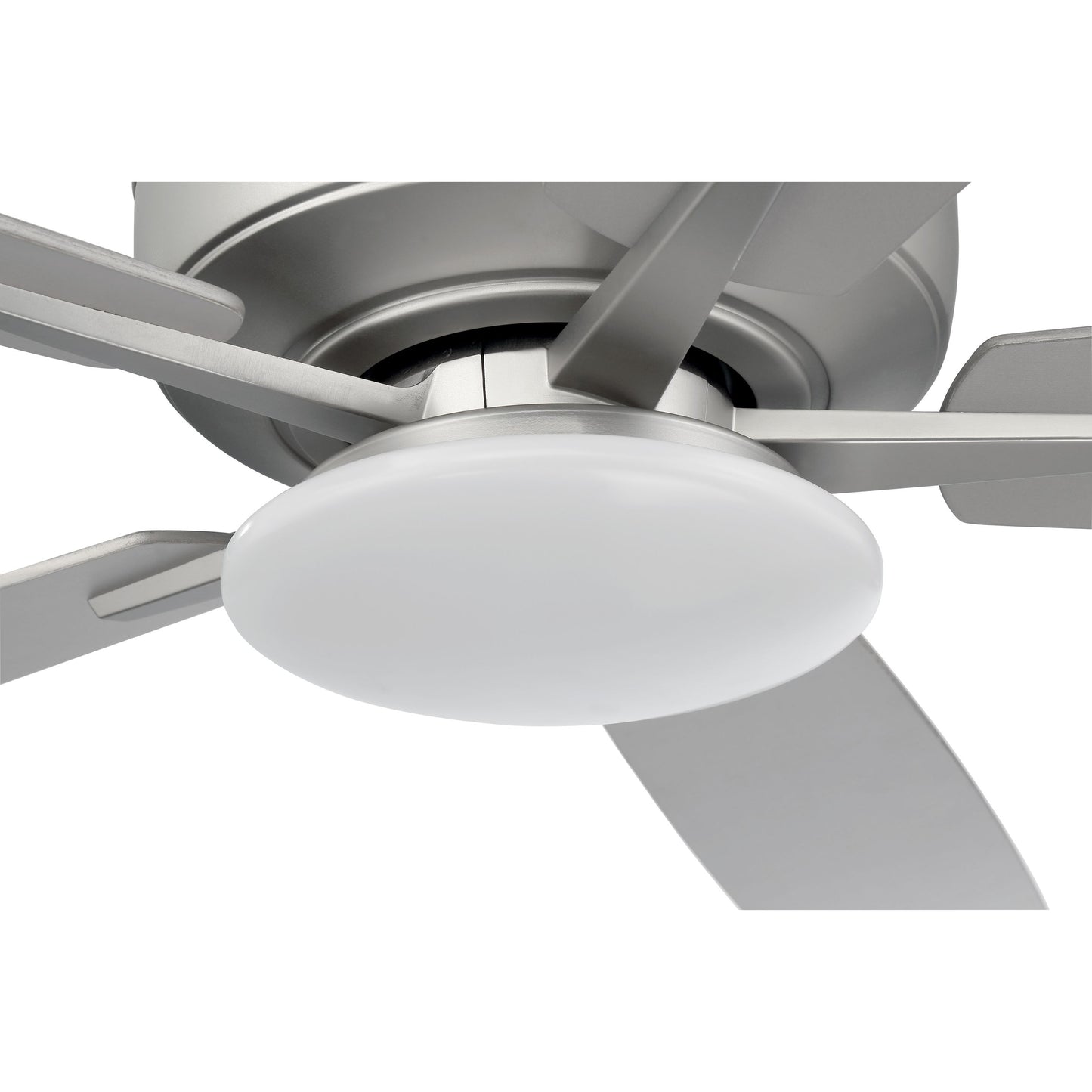 S112BN5-60BNGW - Super Pro 112 60" 5 Blade Ceiling Fan with Light Kit - Hard-wire - Brushed Satin Ni