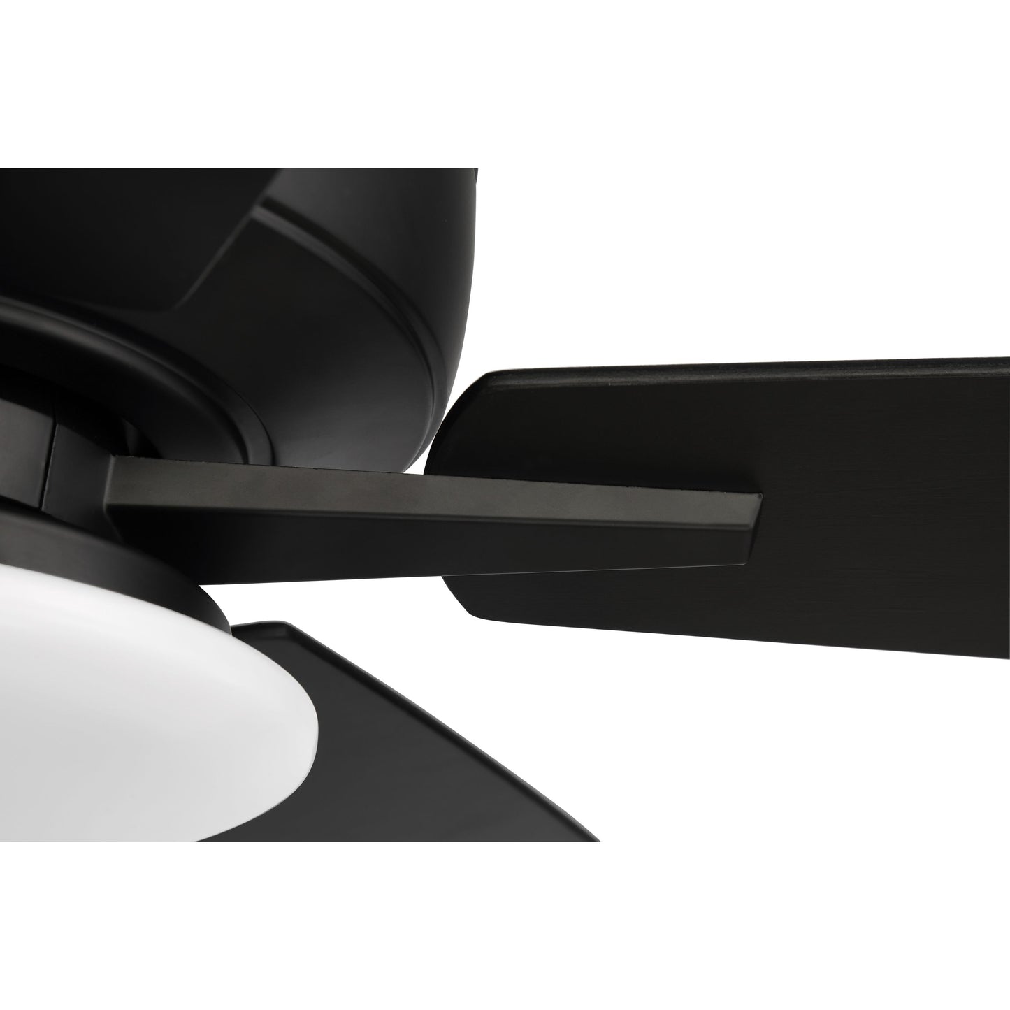 S112FB5-60FBGW - Super Pro 112 60" 5 Blade Ceiling Fan with Light Kit - Hard-wire - Flat Black