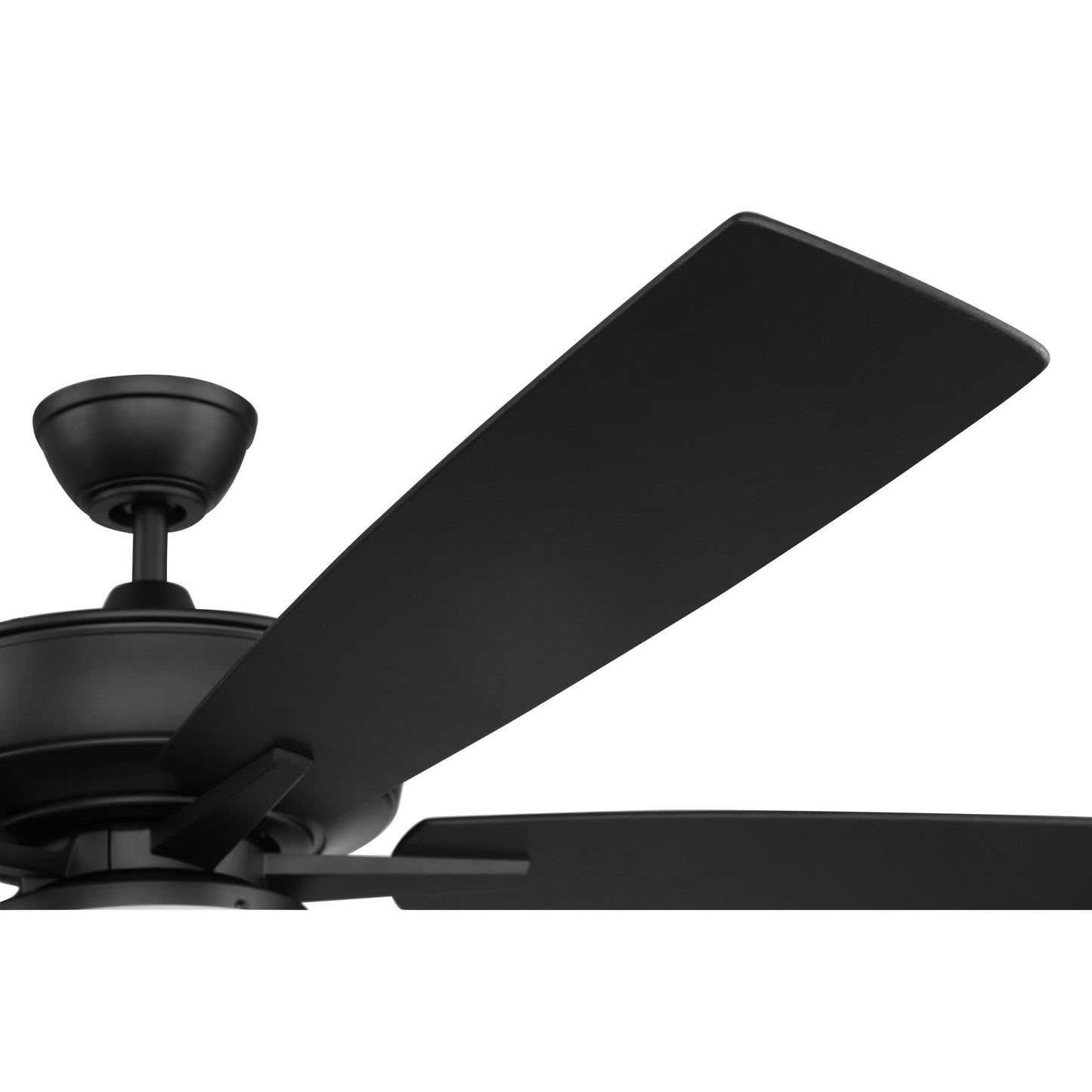 S112FB5-60FBGW - Super Pro 112 60" 5 Blade Ceiling Fan with Light Kit - Hard-wire - Flat Black