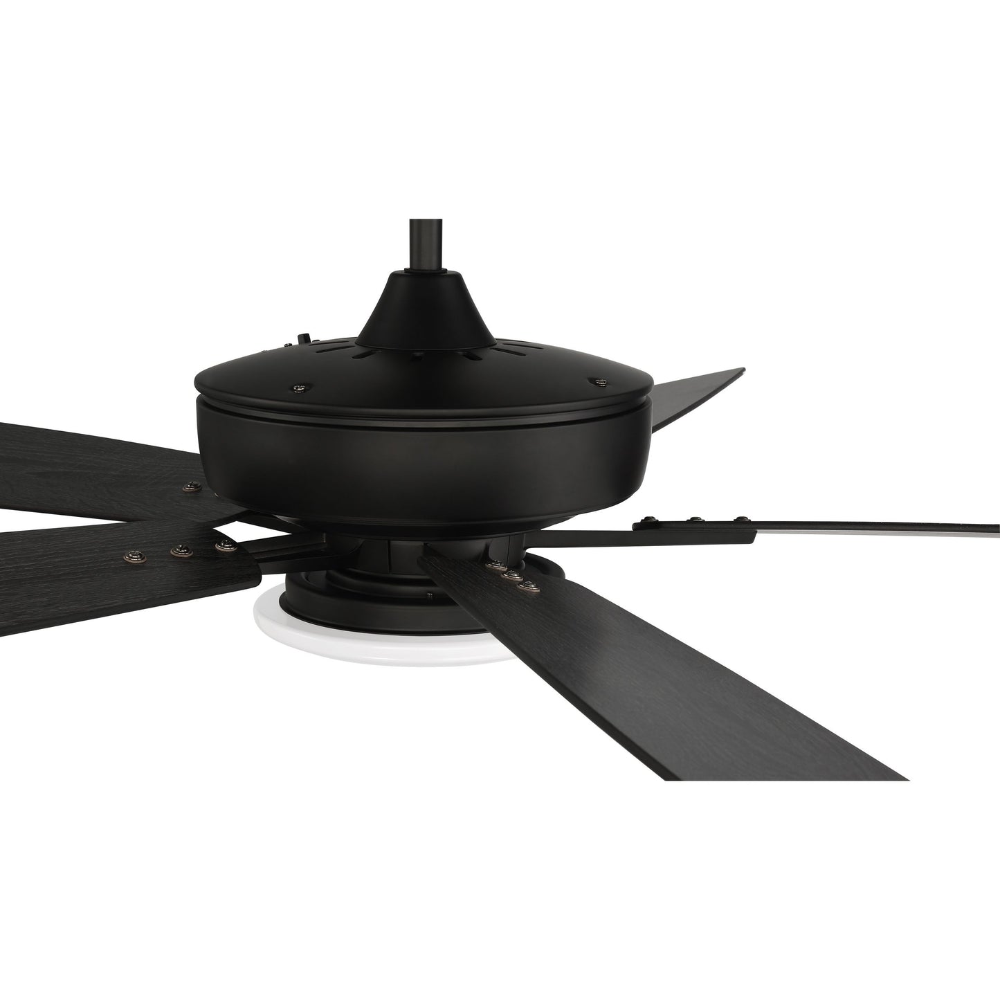 S112FB5-60FBGW - Super Pro 112 60" 5 Blade Ceiling Fan with Light Kit - Hard-wire - Flat Black