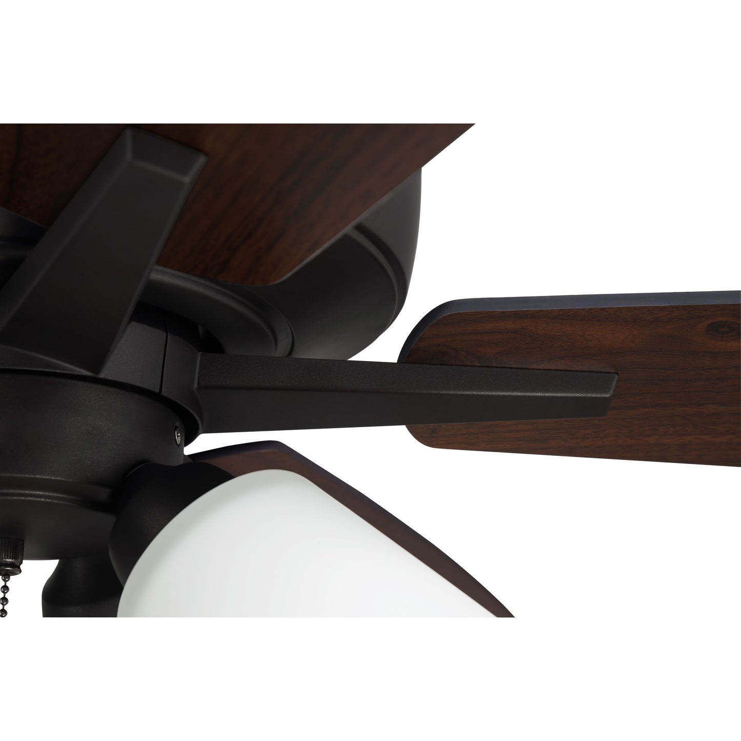 S114ESP5-60ESPWLN - Super Pro 114 60" 5 Blade Ceiling Fan with Light Kit - Pull Chain - Espresso