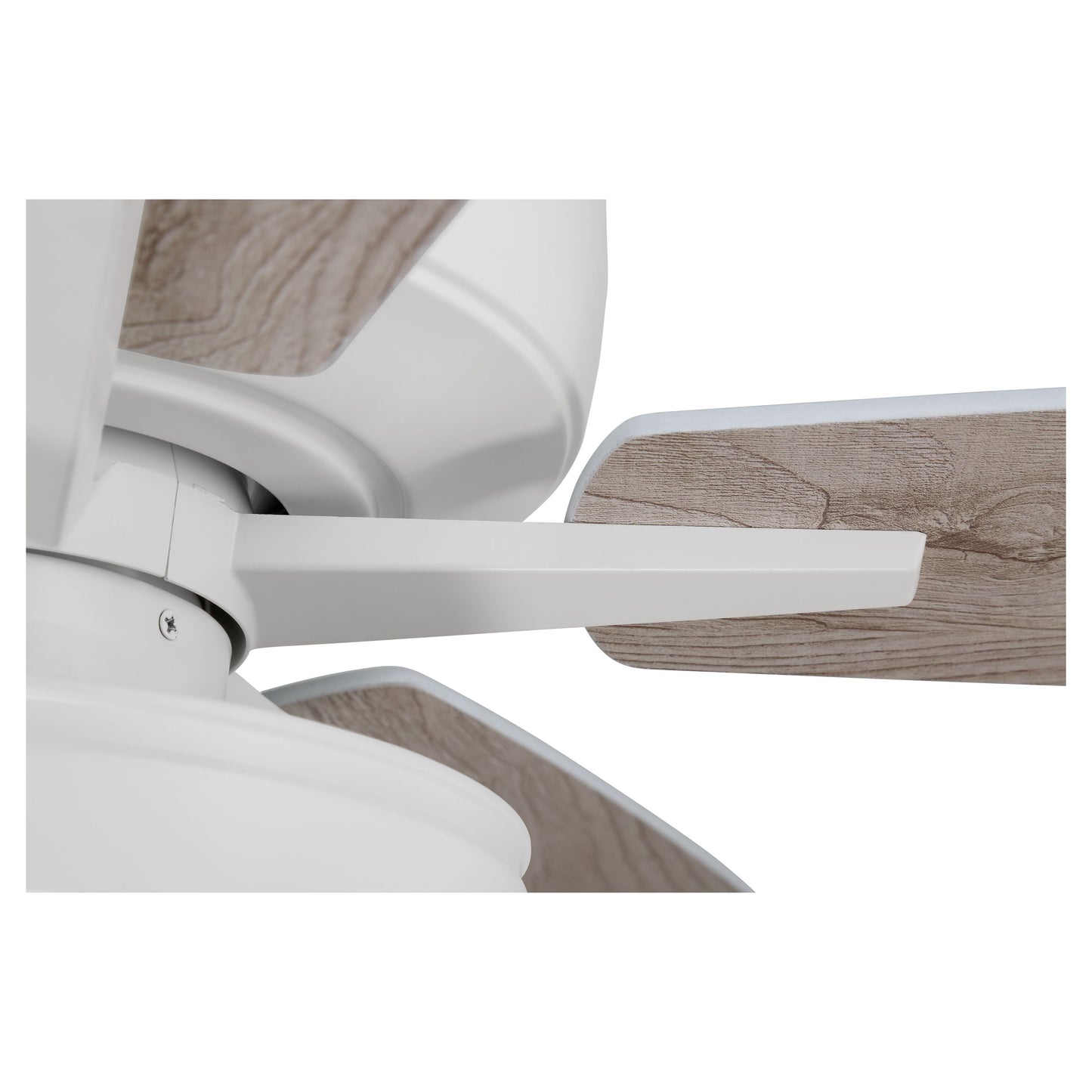 S119W5-60WWOK - Super Pro 119 60" 5 Blade Ceiling Fan with Light Kit - Pull Chain - White