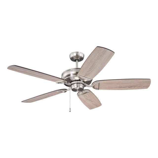 SAP56BNK5 - Supreme Air Plus 56" 5 Blade Ceiling Fan - Pull Chain - Brushed Polished Nickel