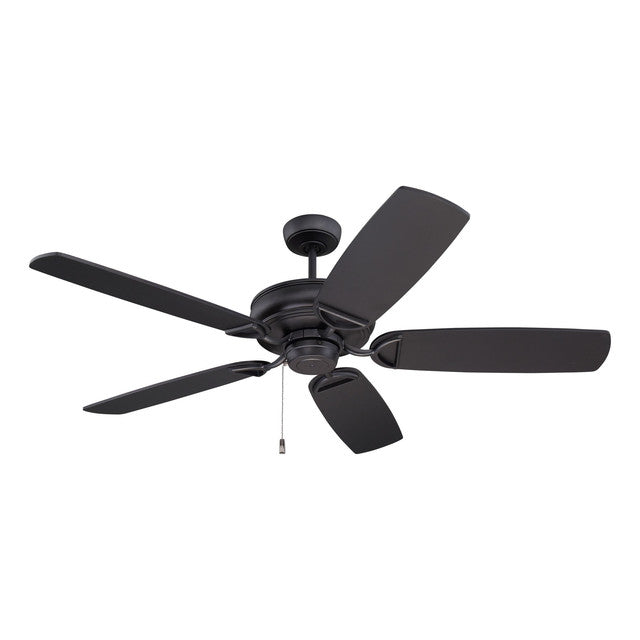 SAP56FB5 - Supreme Air Plus 56" 5 Blade Indoor / Outdoor Ceiling Fan - Pull Chain - Flat Black